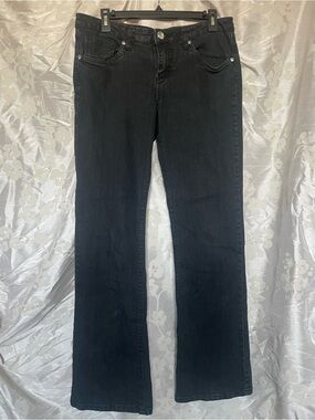 Women's Black Bootcut Jeans - Sleek Bootcut Fit